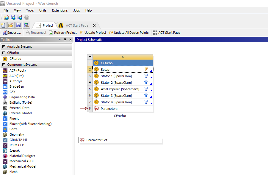 ANSYS Workbench关联Cfturbo教程